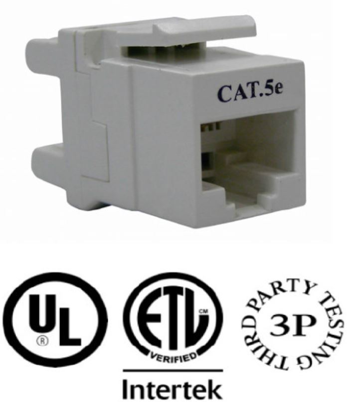 JACK RJ-45 CAT.5E SLIM PT 568-A/B